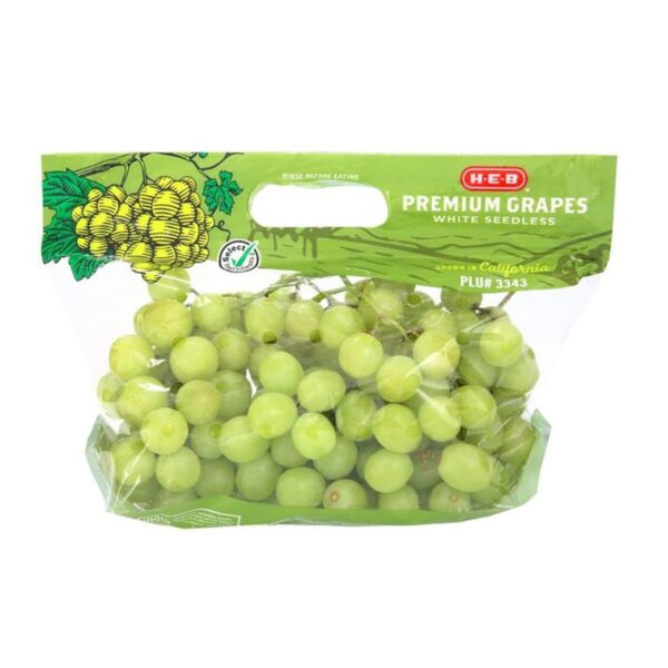 HEB Uvas Blancas Supremas Sin semilla