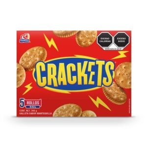 Gamesa Galletas Crackets Sabor Mantequilla 348 g
