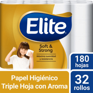 Papel Higiénico Soft & Strong 180 hoja triple 32 pz