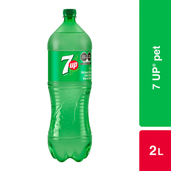 Seven Up Refresco Sabor Natural Lima-Limón 2 L