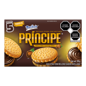 Galletas con Relleno Príncipe Sabor Avellana 315 g