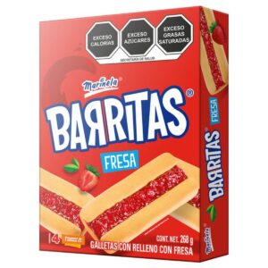 Marinela Galletas Barritas Fresa 268 g