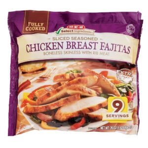 HEB Fajitas de Pechuga Asadas Cocidos 737.08 37