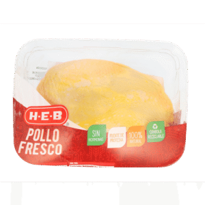 HEB Pechuga de Pollo con Hueso Amarilla Fresca 1 kg