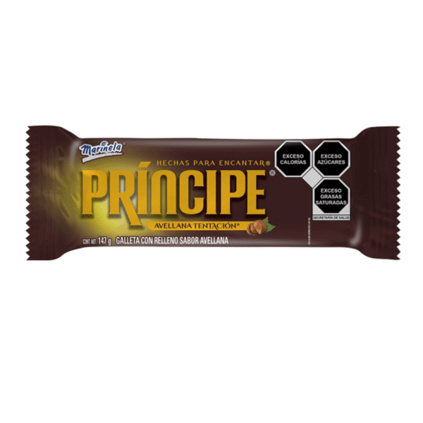 Marinela Galleta Tubo Principe Avellana 147g Marinela 147 g