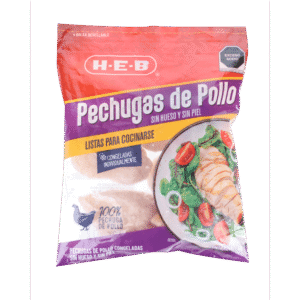 HEB Medias Pechuga de Pollo Sin Hueso en Bolsa 1 kg