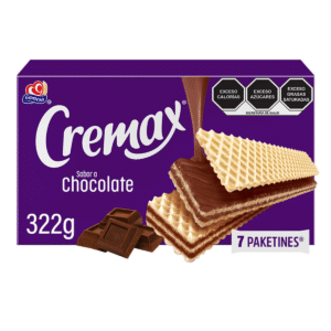 Galletas Gamesa Cremax Chocolate 7 paketines 322 g
