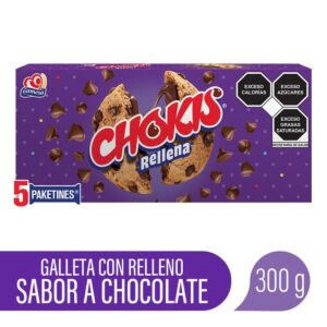 Galletas Gamesa Chokis Rellenas Chocolate 300 g