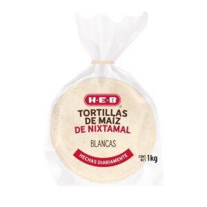Tortilla Maiz Blanca Fresca 1 kg
