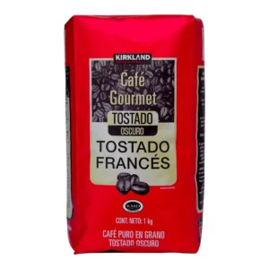 Kirkland Signature Café en Grano Gourmet Tostado Frances 1 kg