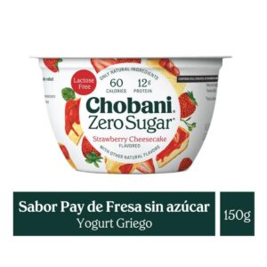 Yogurt Chobani Zero Strawberry Cheesecake 150 g