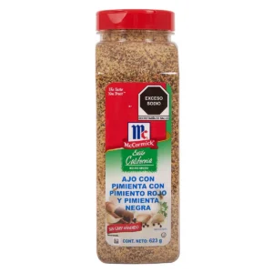 McCormick Ajo con Pimienta con Pimiento Rojo y Pimienta Negra 623 g