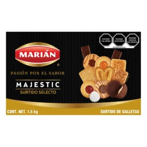 Marián Majestic Surtido Selecto de Galletas 1.5 kg