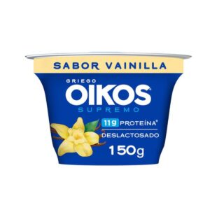 Yogurt Griego Oikos Vainilla 150 g con 10 g de Proteína