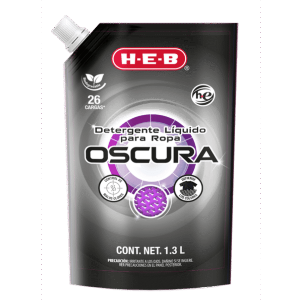 Detergente HEB Liquido Ropa Oscura 1.3 Lt