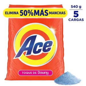Ace Detergente en Polvo con Un Toque Downy 540 g