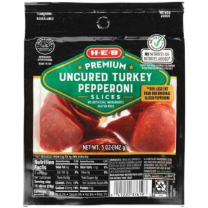 HEB Pepperoni de Pavo Premium 142 g