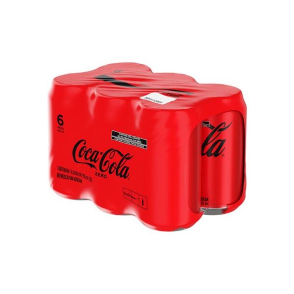 Refresco Coca Cola Sin Azúcar 6 Pack 355ml 1 Pz