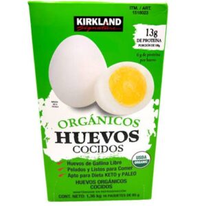 Kirkland Signature Huevo Cocido Orgánico 1.36 KG 32 Huevos