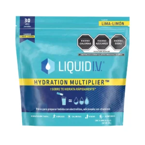 Liquid I.V. Electrolitos en Polvo sabor Lima-Limón 30 pzas de 16 gr