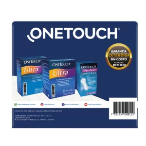 One Touch Ultra 75 Tiras Reactivas y 25 Lancetas