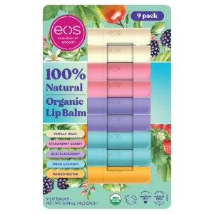 Eos Balsamo para labios Sticks 9 Pz