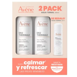 Avène Kit de Agua Termal 2 de 300 ml + 50 ml