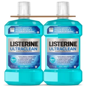 Listerine Enjuague Bucal UltraClean 2 pzas de 1.5 l