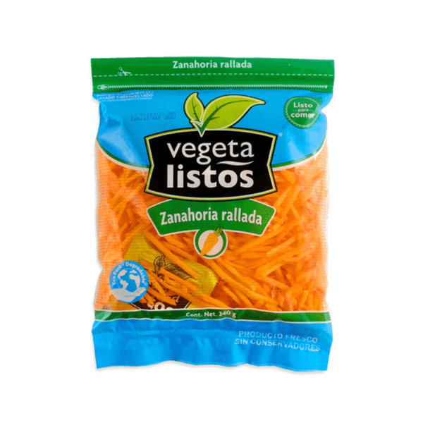 Vegetalistos Zanahoria Rallada 1 pz