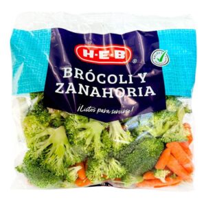 HEB Brócoli Florete y Zanahoria Baby 454 g