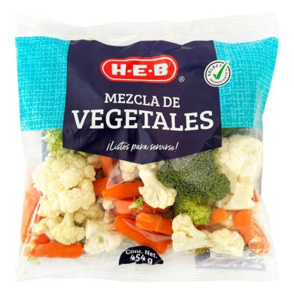 HEB Mezcla de Vegetales 454 4