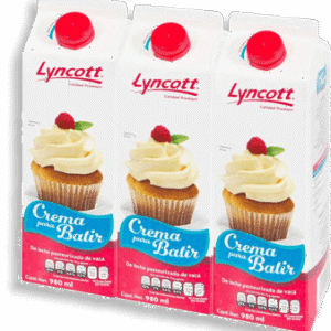Lyncott Crema Para Batir 3/980 ML