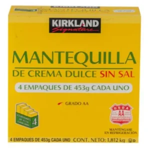 Kirkland Signature Mantequilla Sin Sal 4/453 G