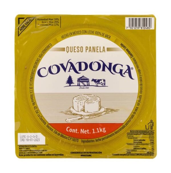 Covadonga Queso Panela 1.1 KG