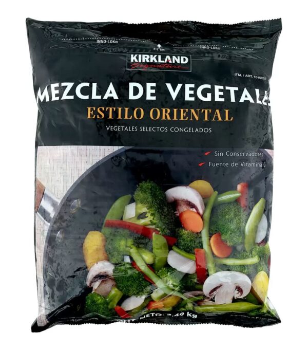 Kirkland Signature Mezcla De Vegetales Estilo Oriental 2.5 kg