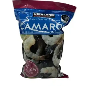 Kirkland Signature Camaron Crudo 21/25 Pelado Con Cola 907 g