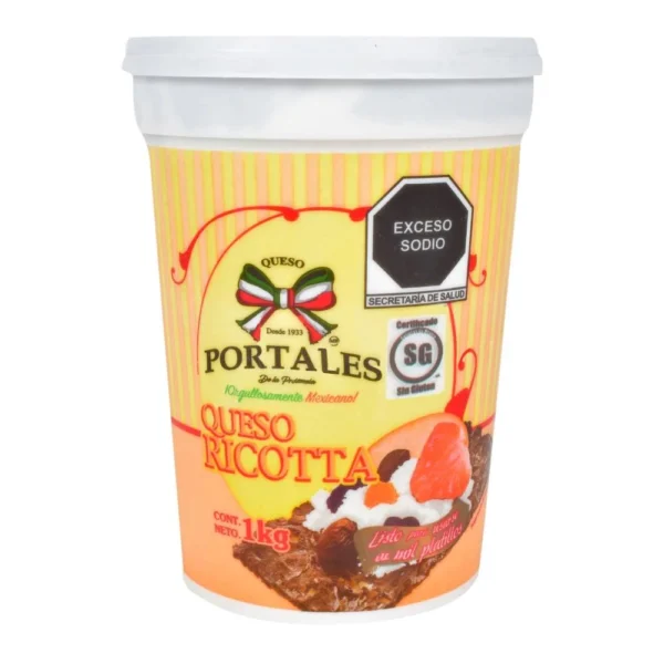 Portales Queso Ricotta 1 kg