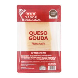 Queso Gouda Menonita Rebanado 200 Gr