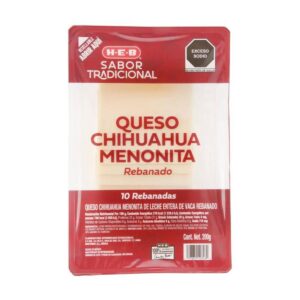 Queso Chihuahua Menonita Rebanado 200 Gr