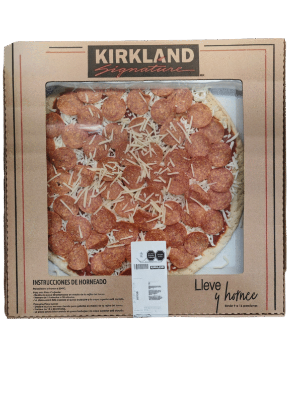 Kirkland Signature Pizza Pepperoni Delgada 16" 