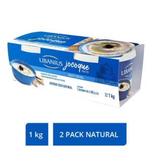 Libanius Jocoque Natural Seco Natural 2 De 500 g