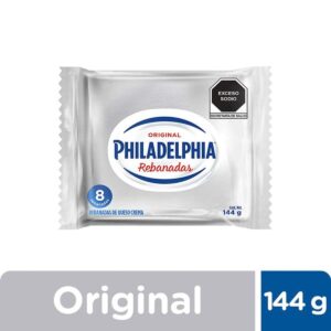 Philadelphia Queso Crema Rebanadas 144 g