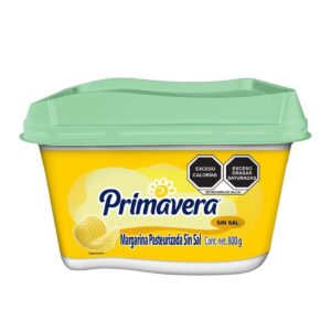 Primavera Margarina Untable Chantilly sin Sal 800 g