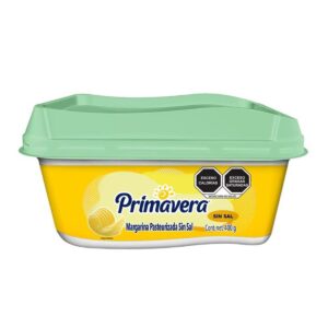 PRIMAVERA Margarina Untable Chantilly sin Sal 400 g