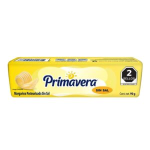 Primavera Margarina Cocina Sin Sal 90 g