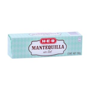 HEB Mantequilla Sin Sal 90 g