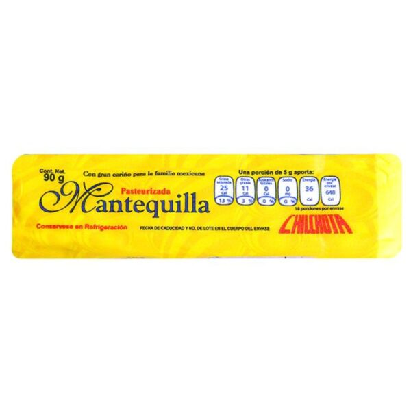Chilchota Mantequilla Barra 90 g