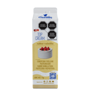 Crema Para Batir Sabor Vainilla 1 kg