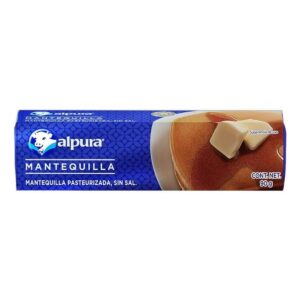 Alpura Mantequilla Sin Sal 90 g