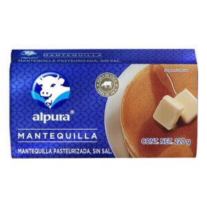 Alpura Mantequilla Sin Sal 225 g